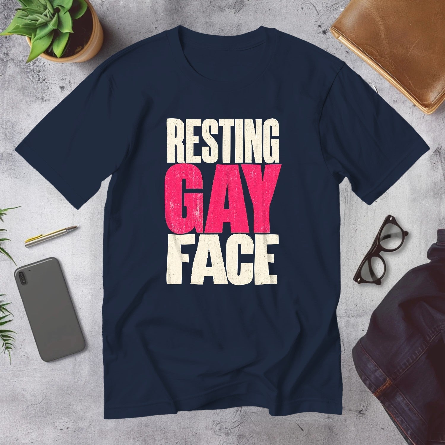 Mega Tees — Navy