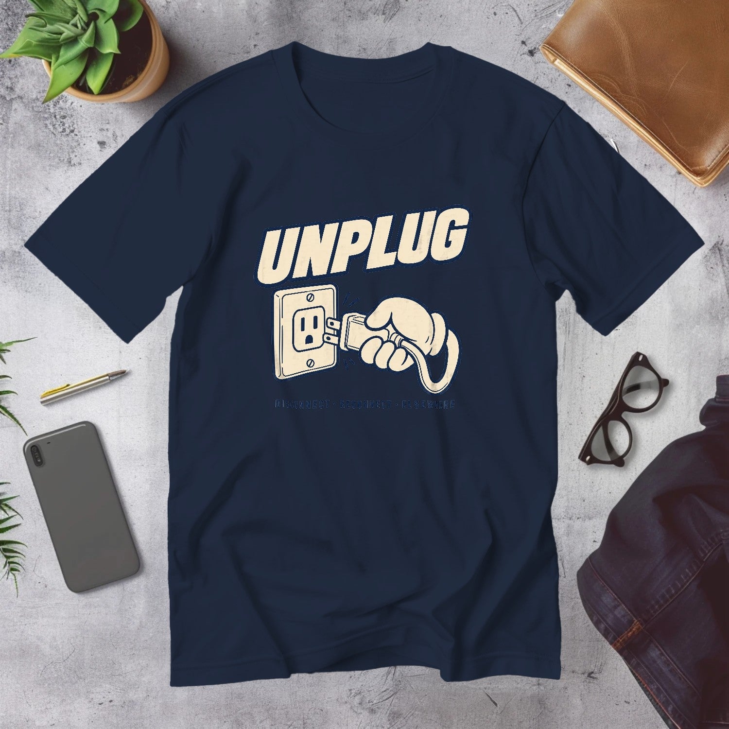 Mega Tees — Navy