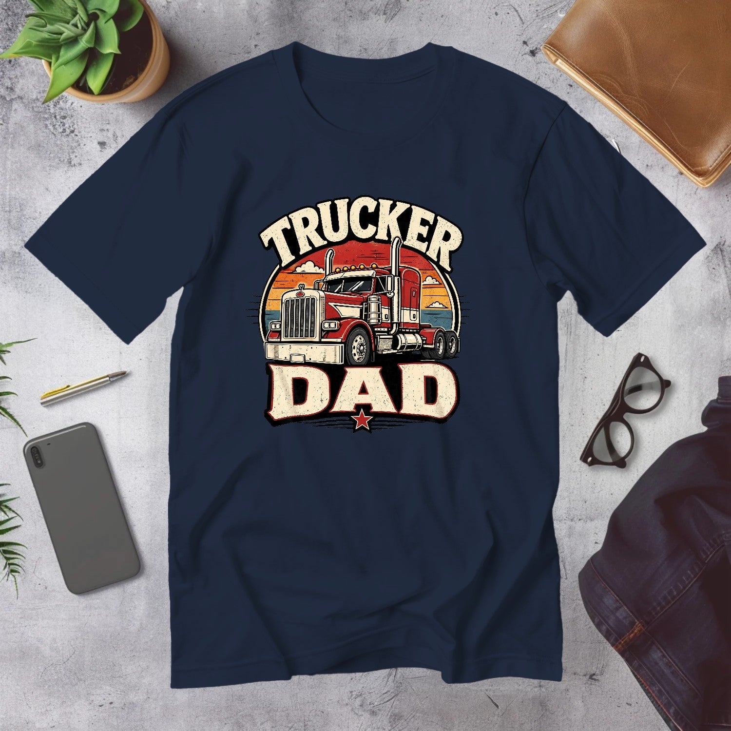 Mega Tees — Navy