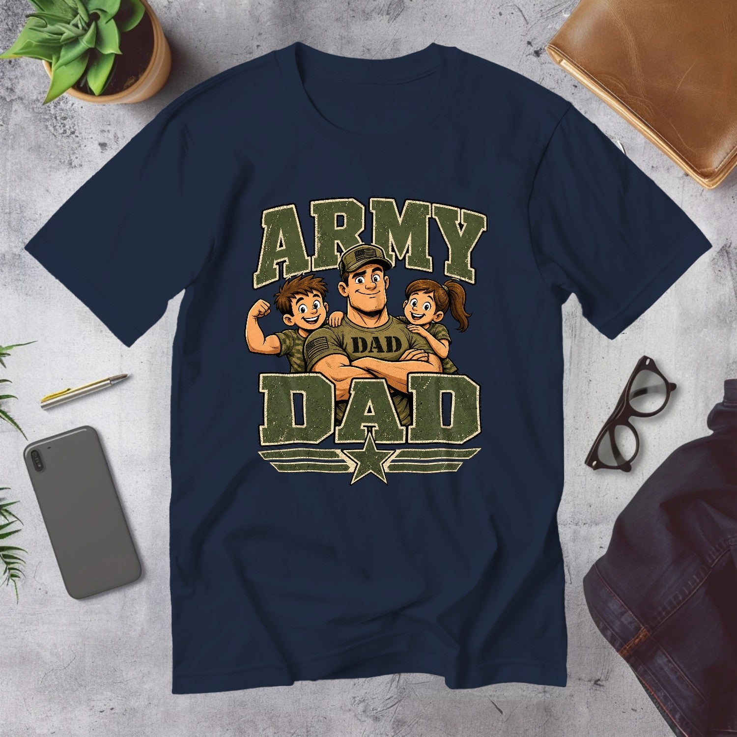 Mega Tees — Navy