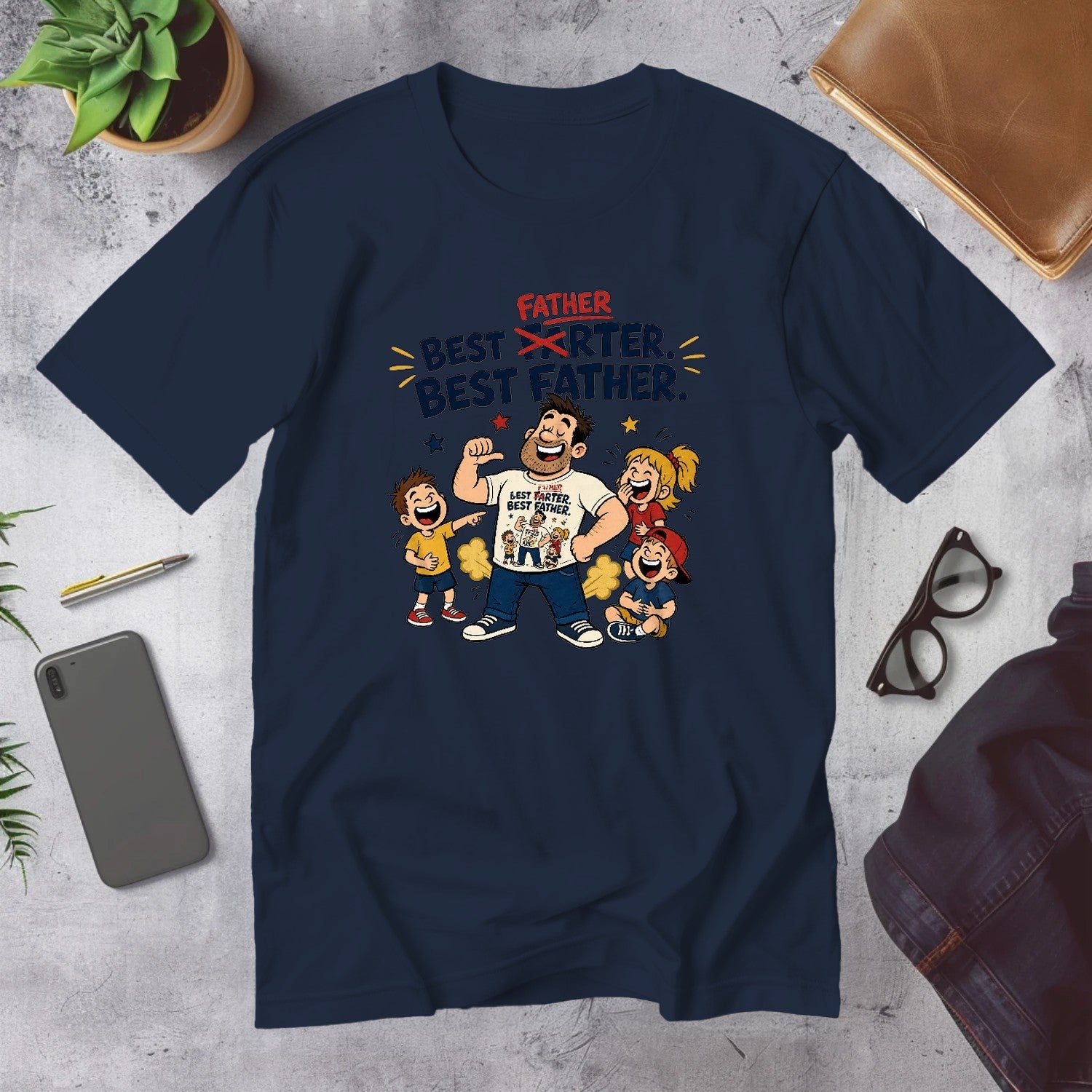 Mega Tees — Navy