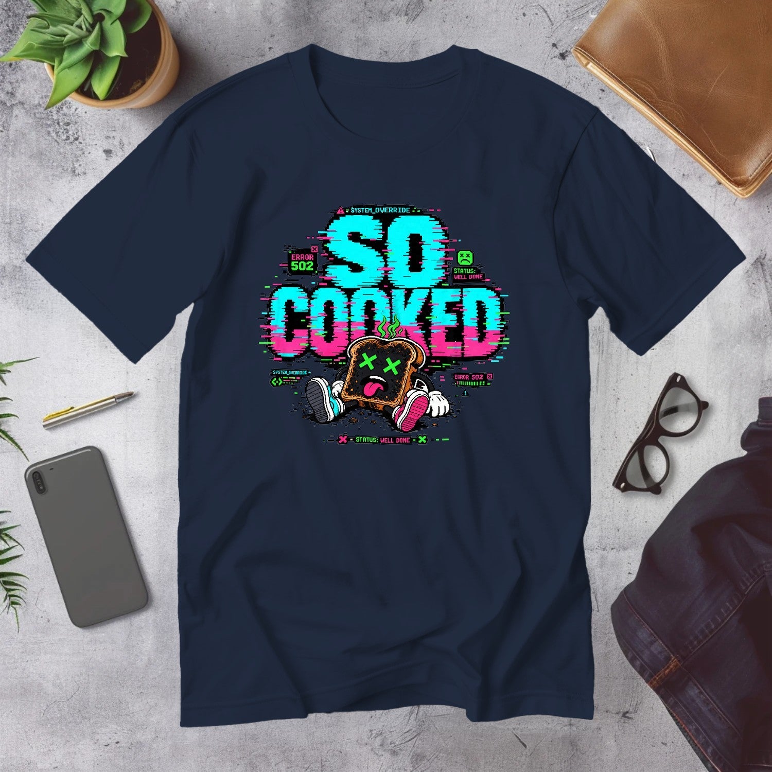 Mega Tees — Navy