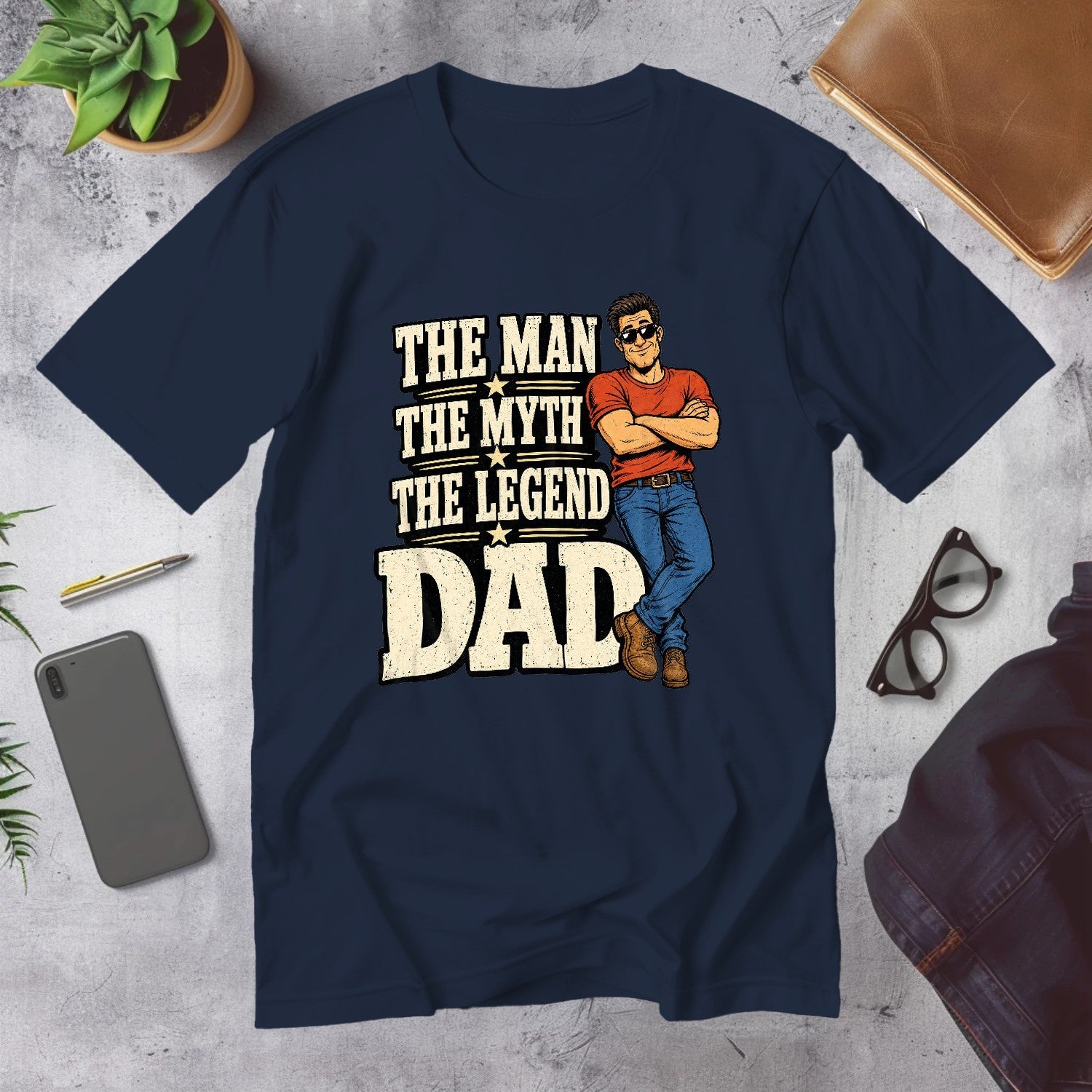 Mega Tees — Navy