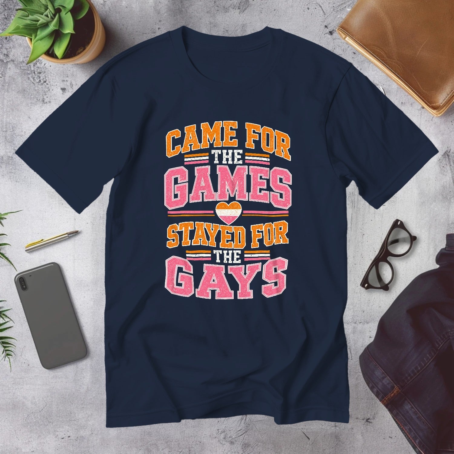 Mega Tees — Navy