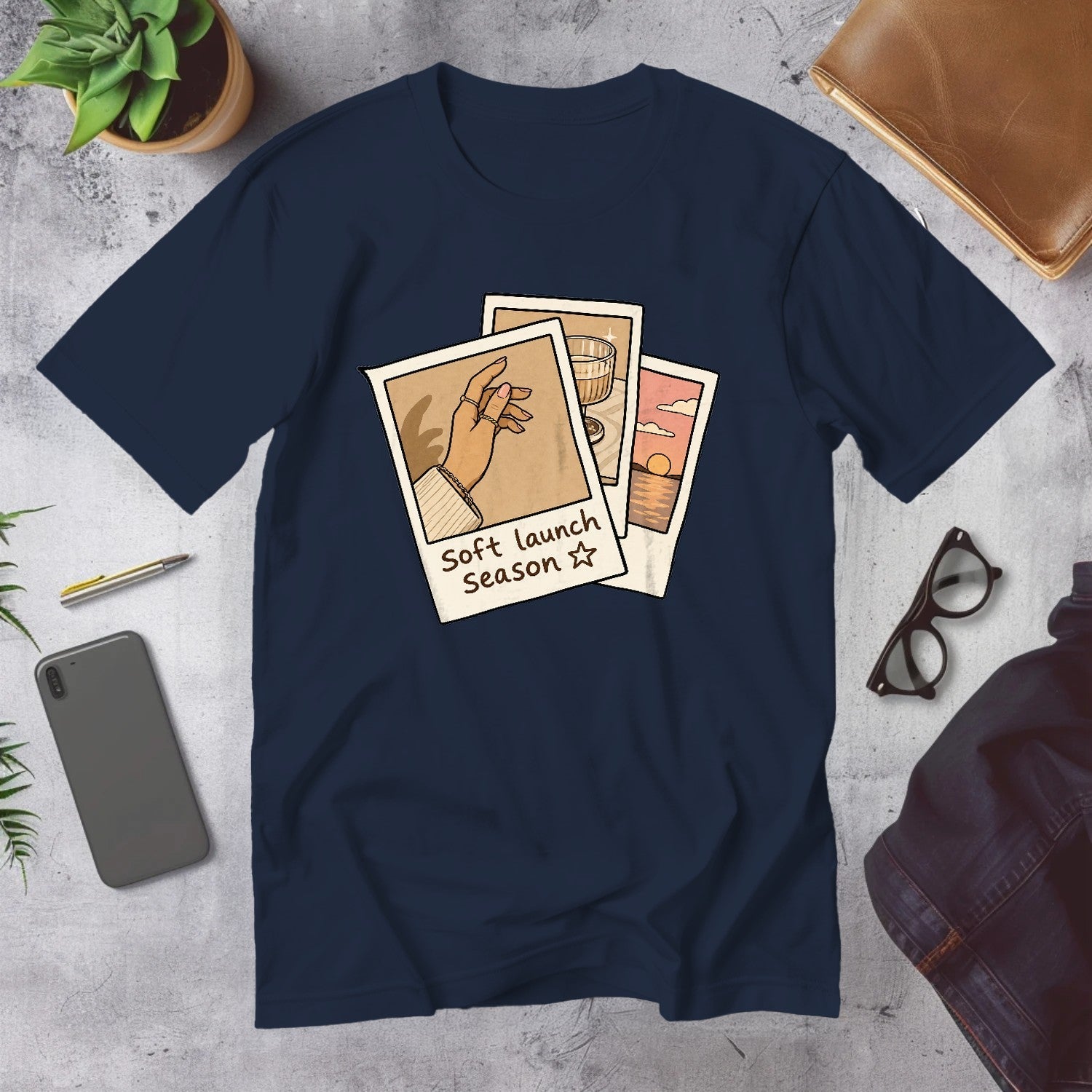 Mega Tees — Navy
