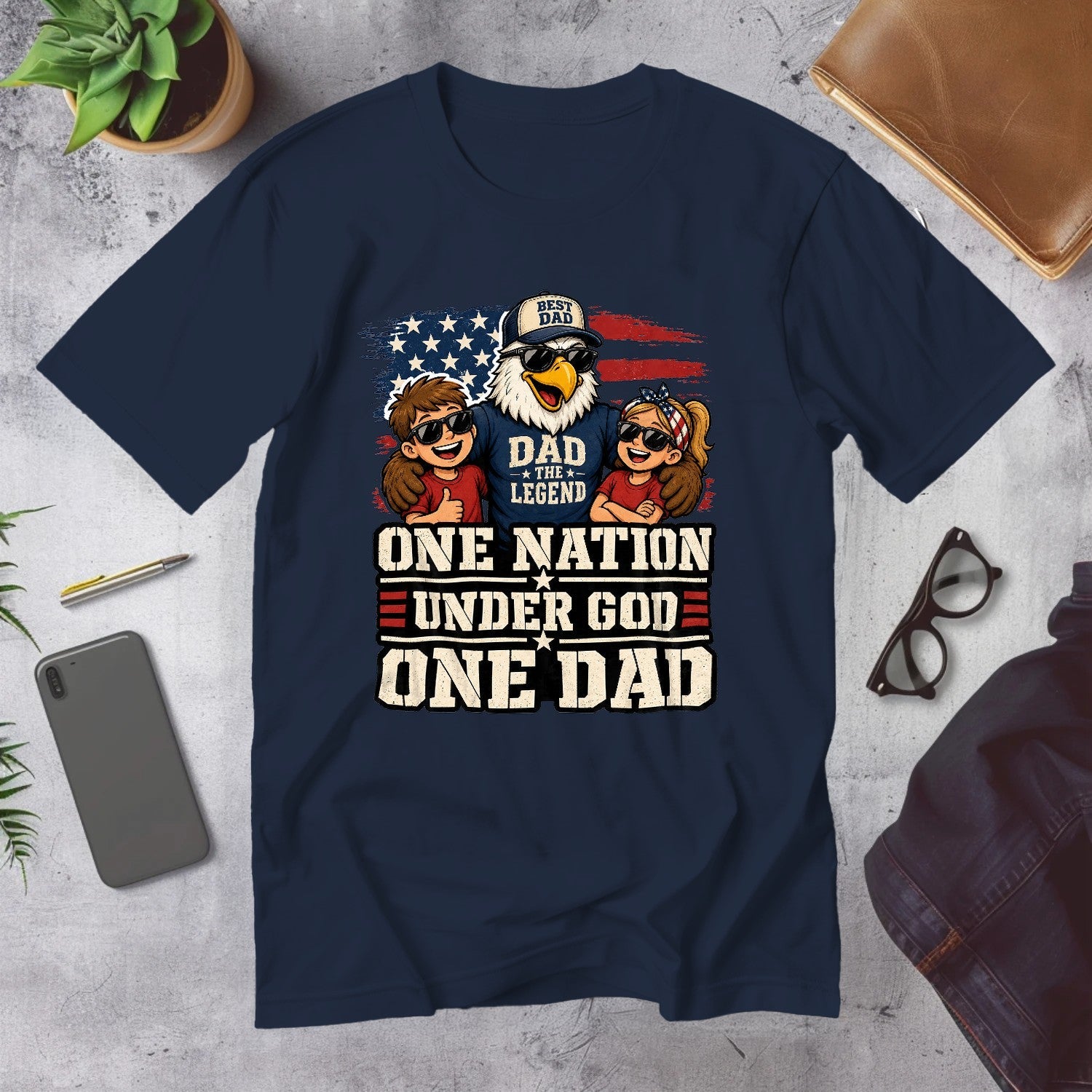 Mega Tees — Navy