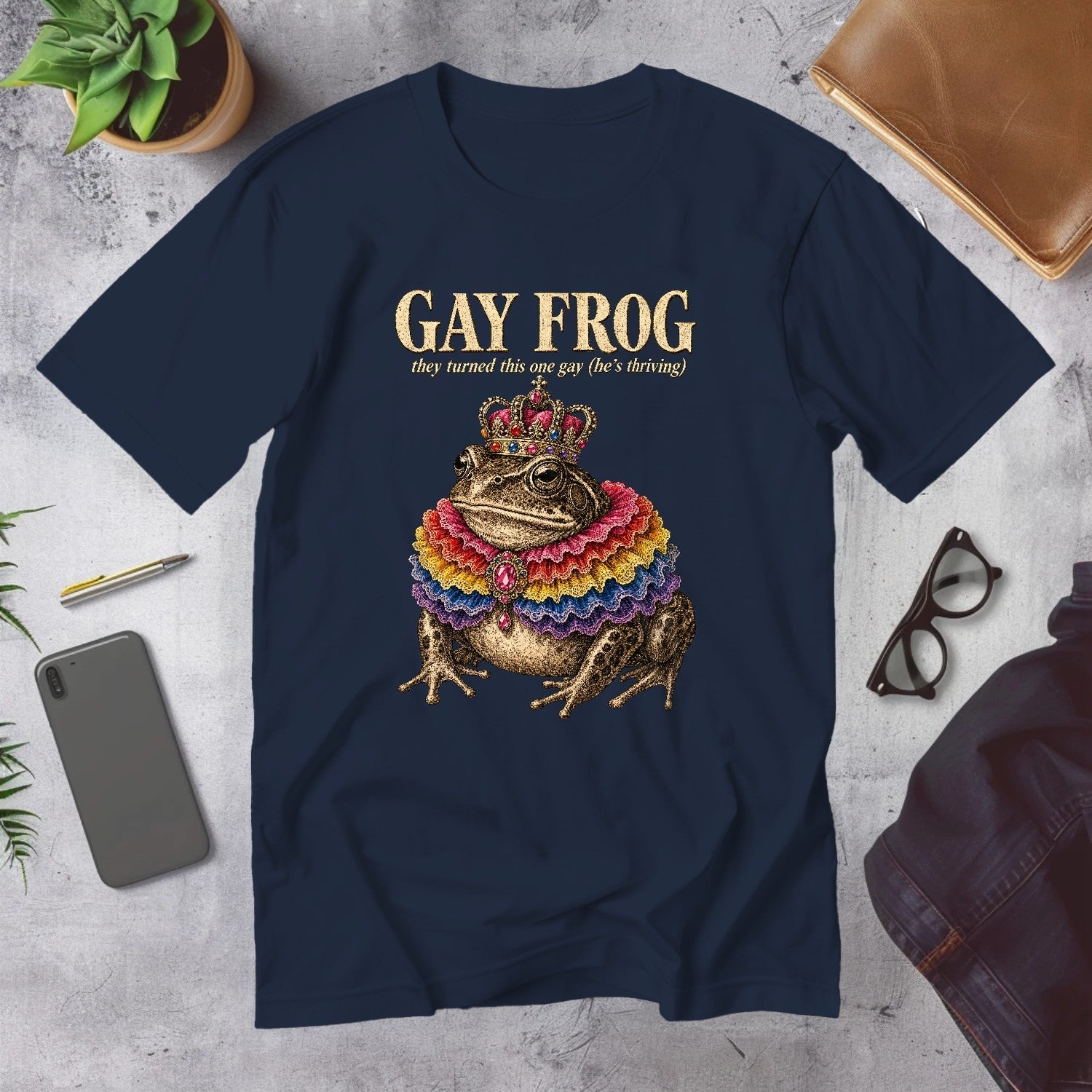 Mega Tees — Navy