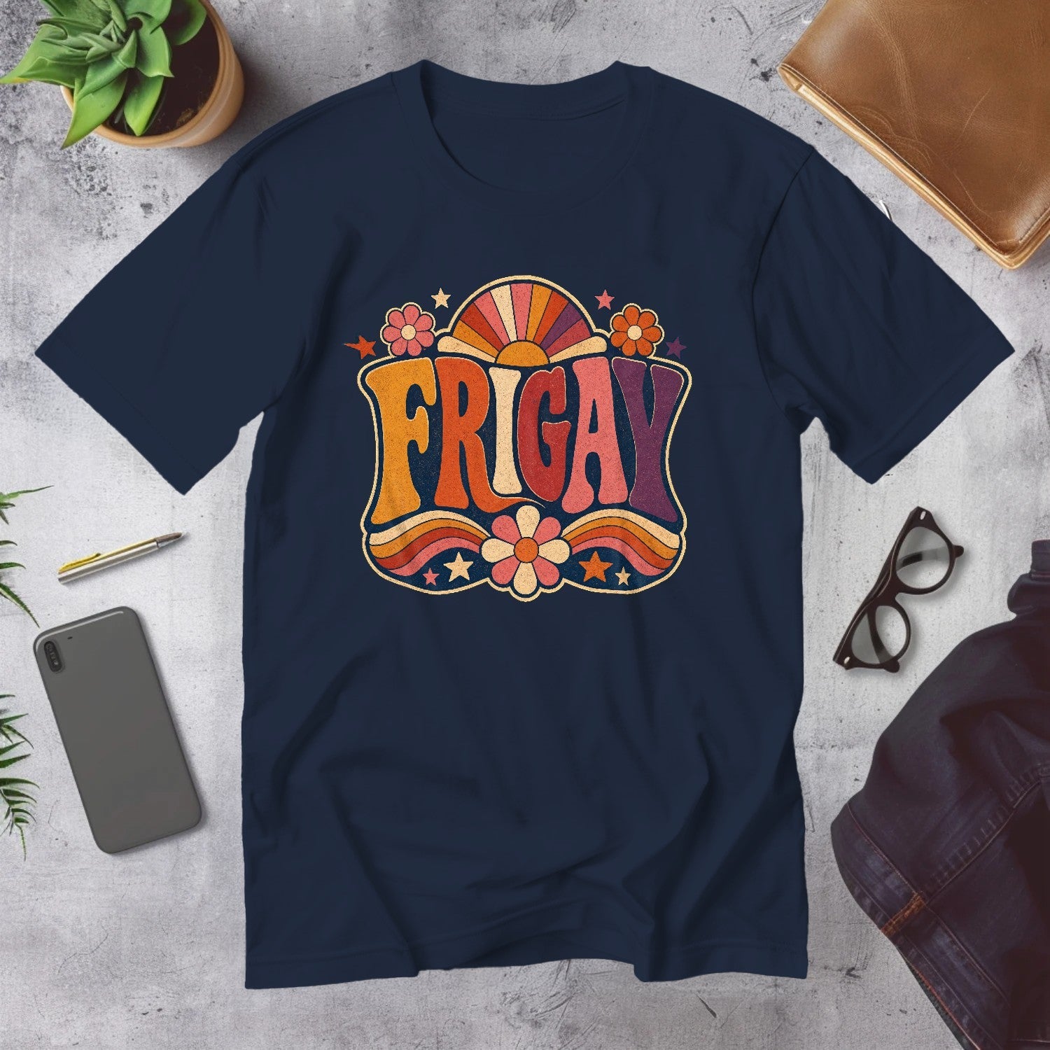 Mega Tees — Navy