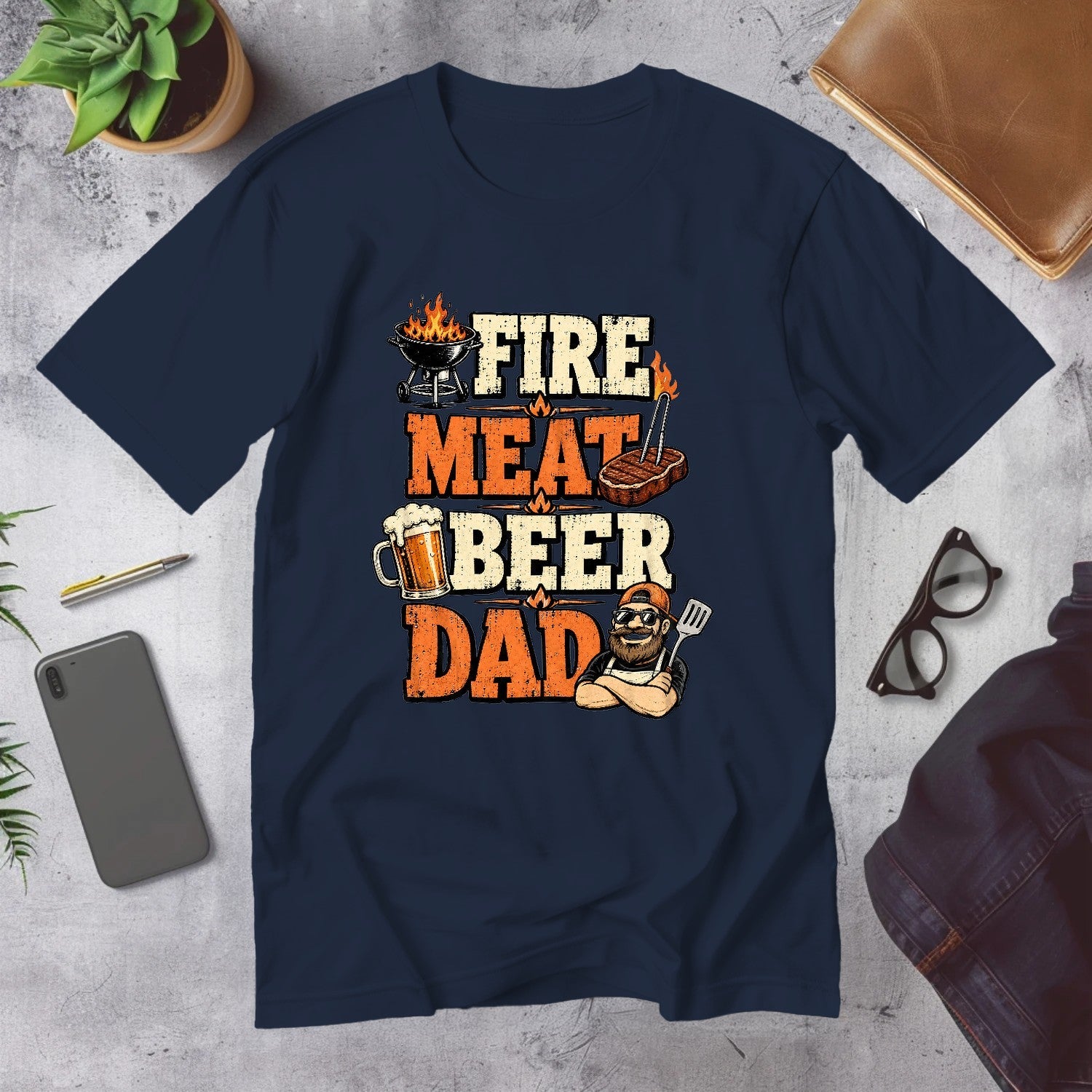 Mega Tees — Navy