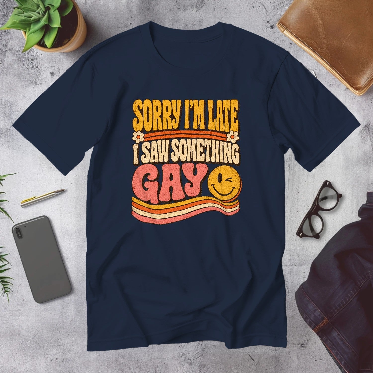 Mega Tees — Navy