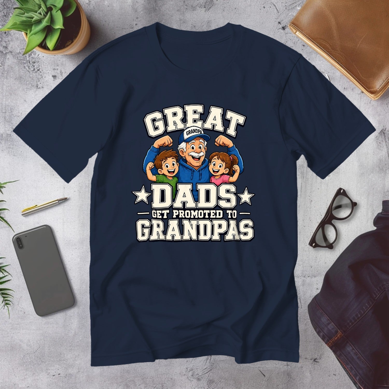 Mega Tees — Navy