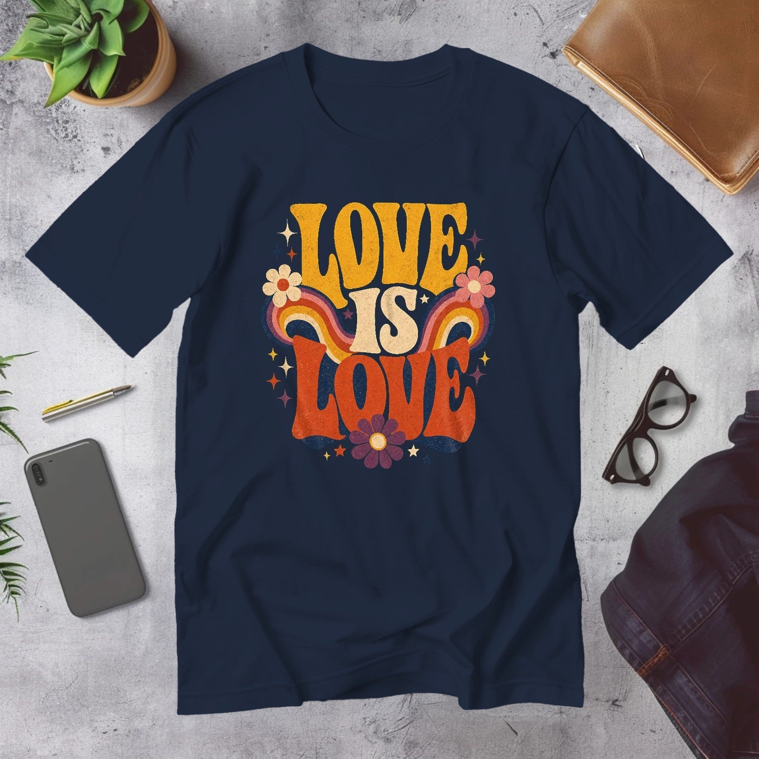 Mega Tees — Navy