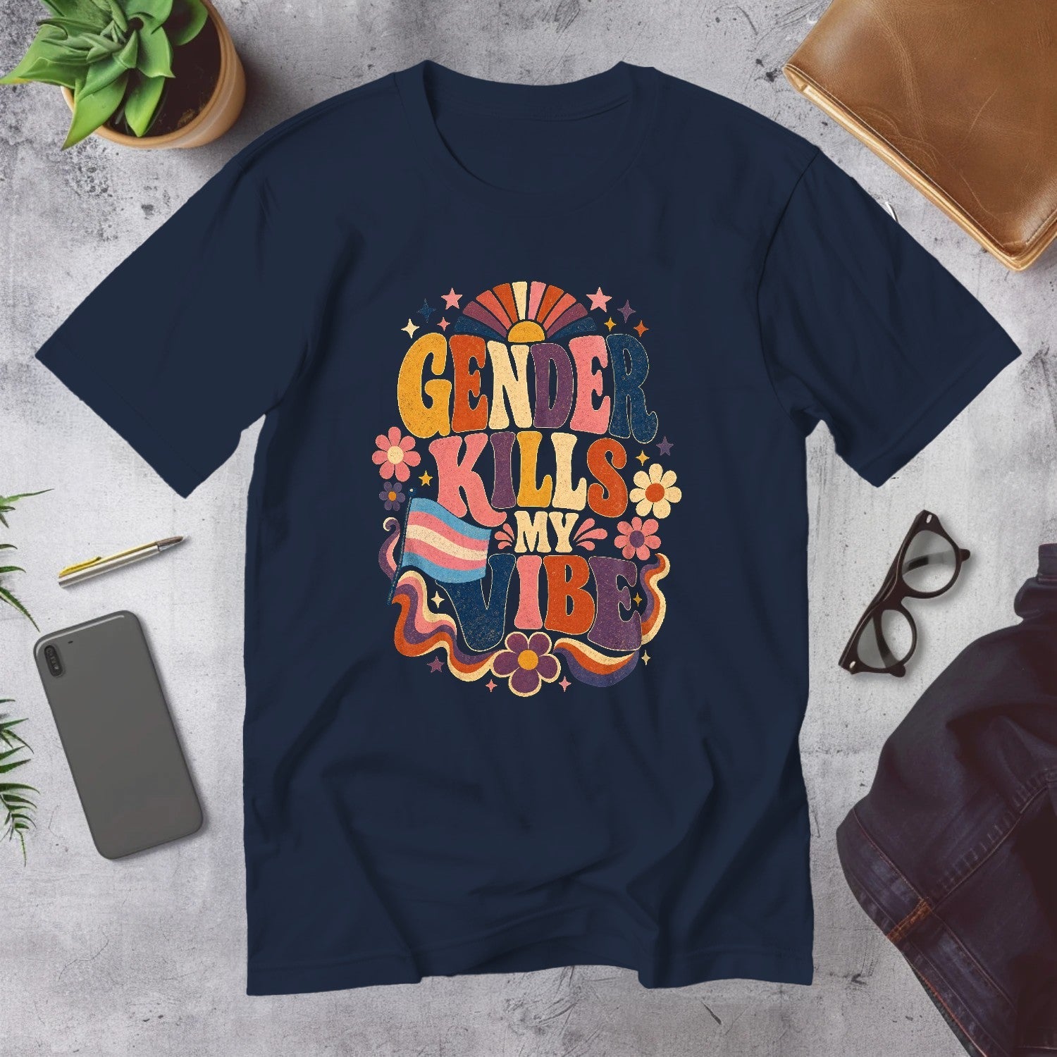 Mega Tees — Navy