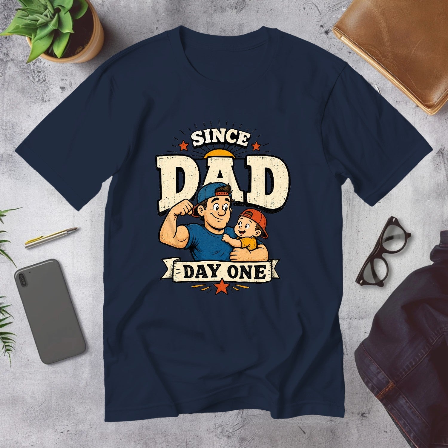 Mega Tees — Navy