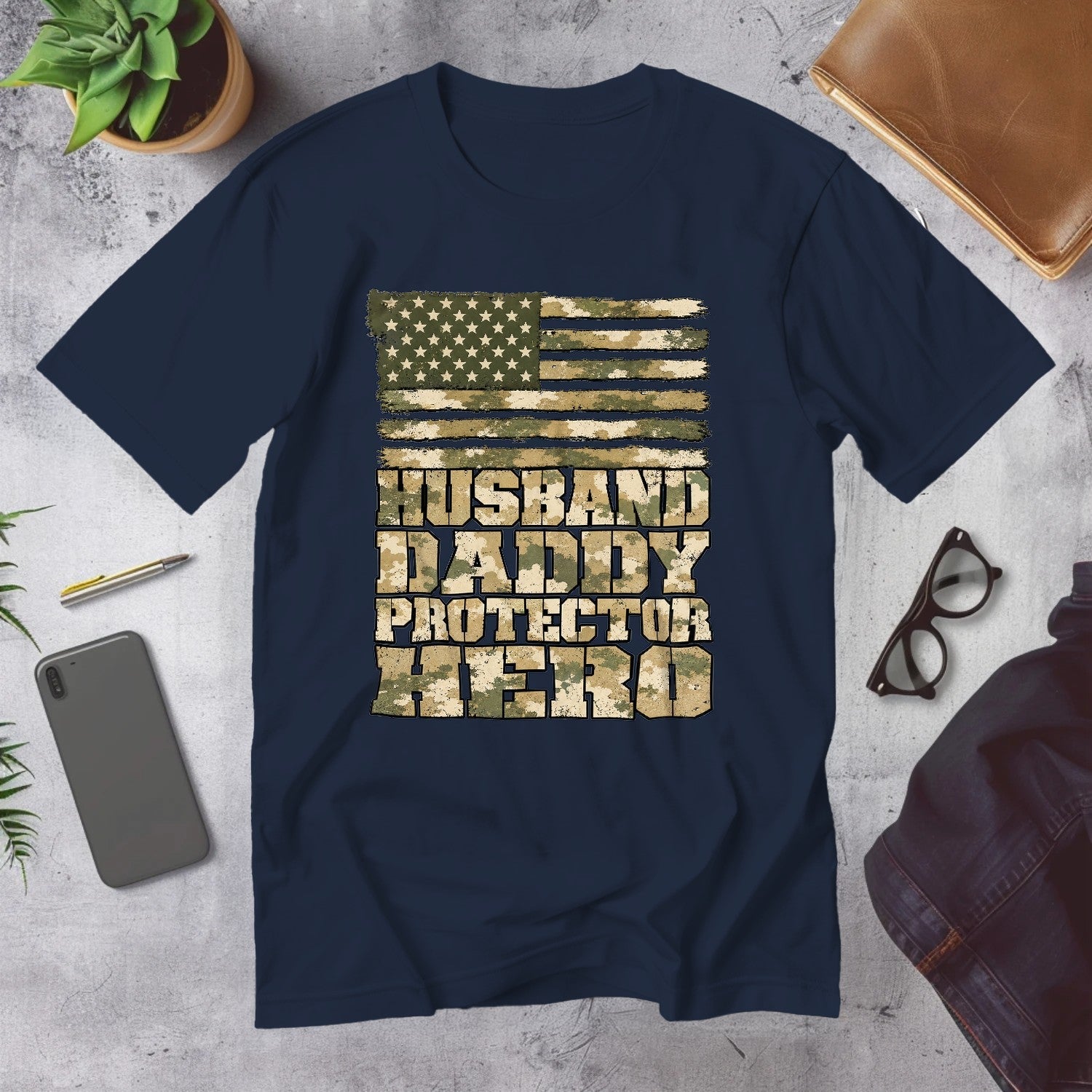 Mega Tees — Navy