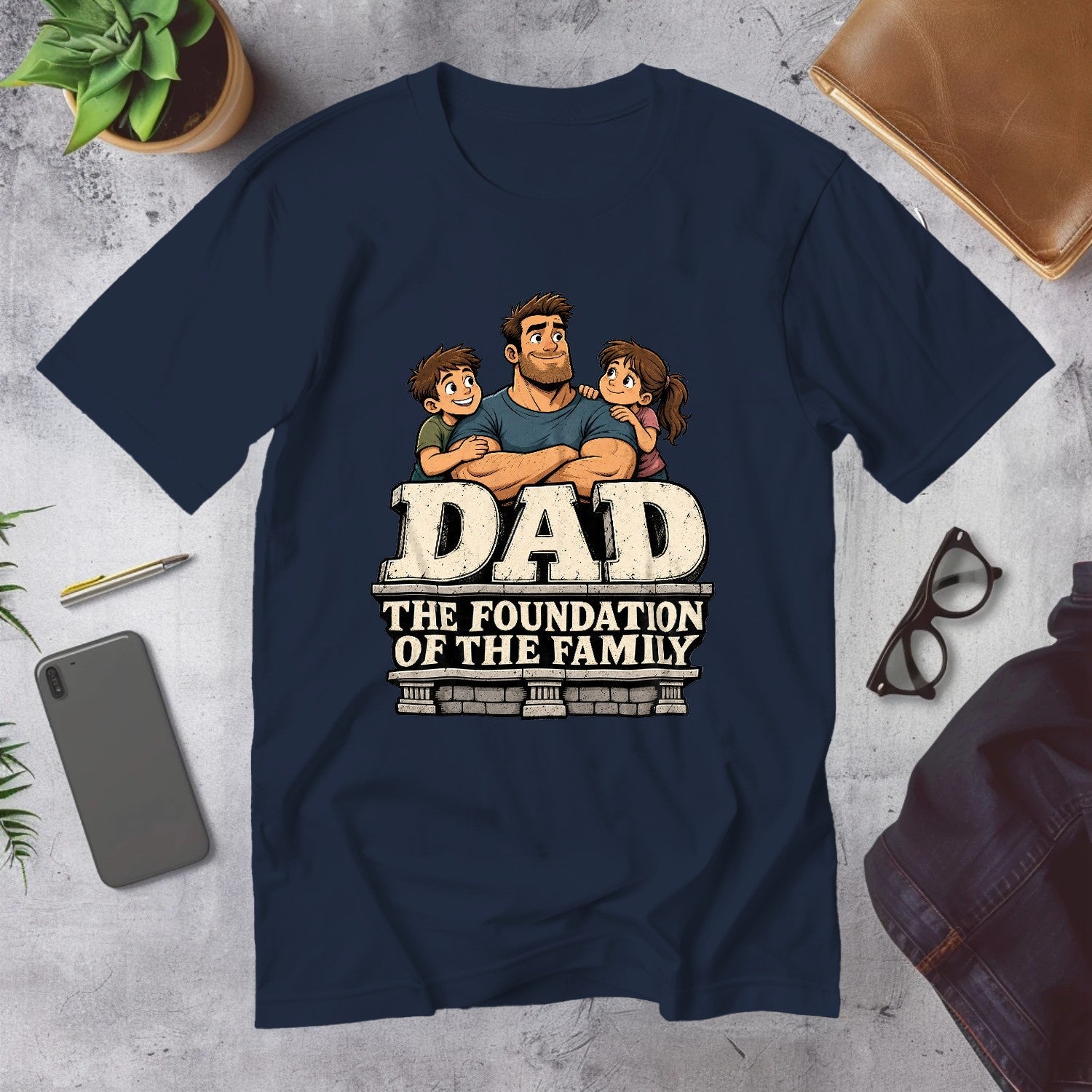 Mega Tees — Navy
