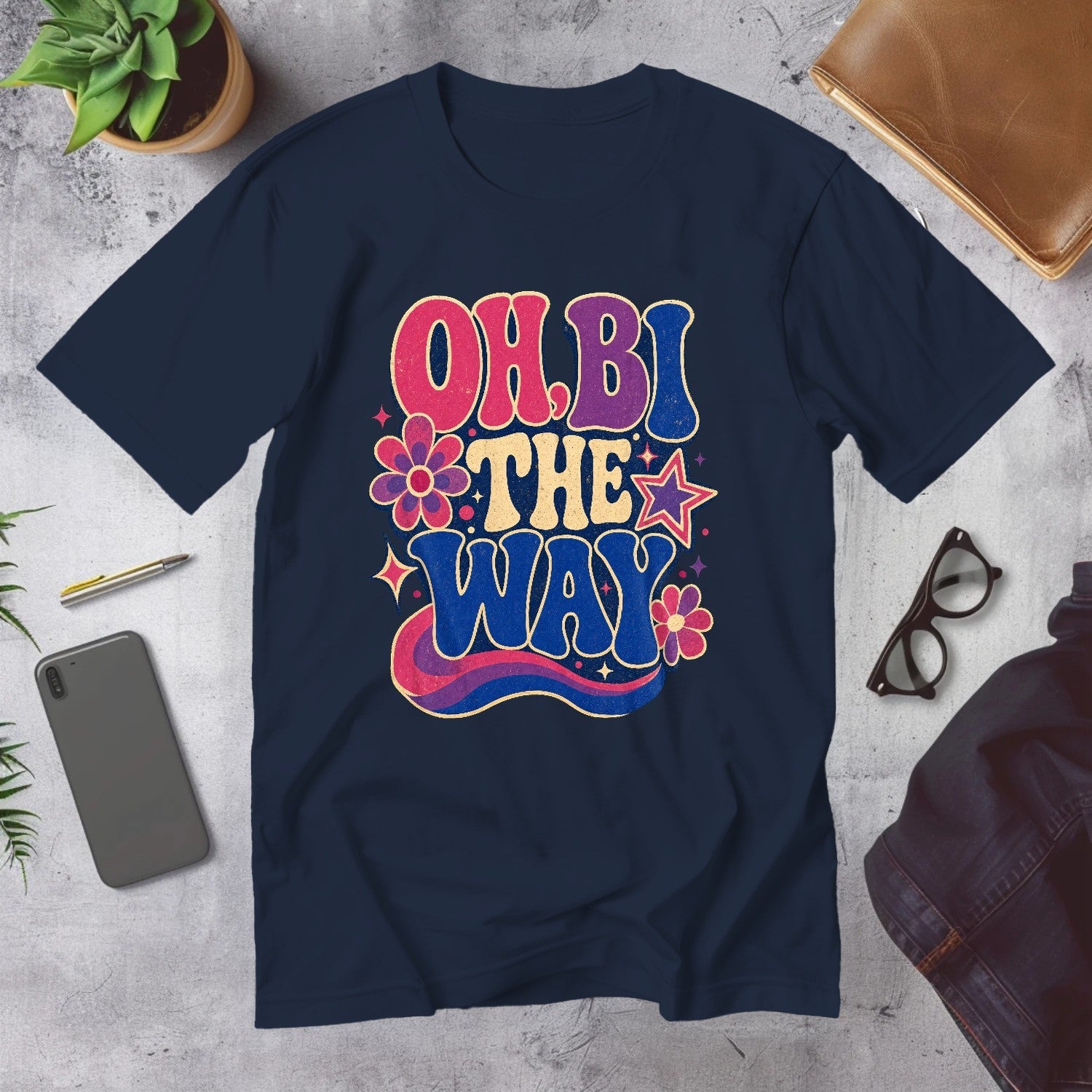 Mega Tees — Navy