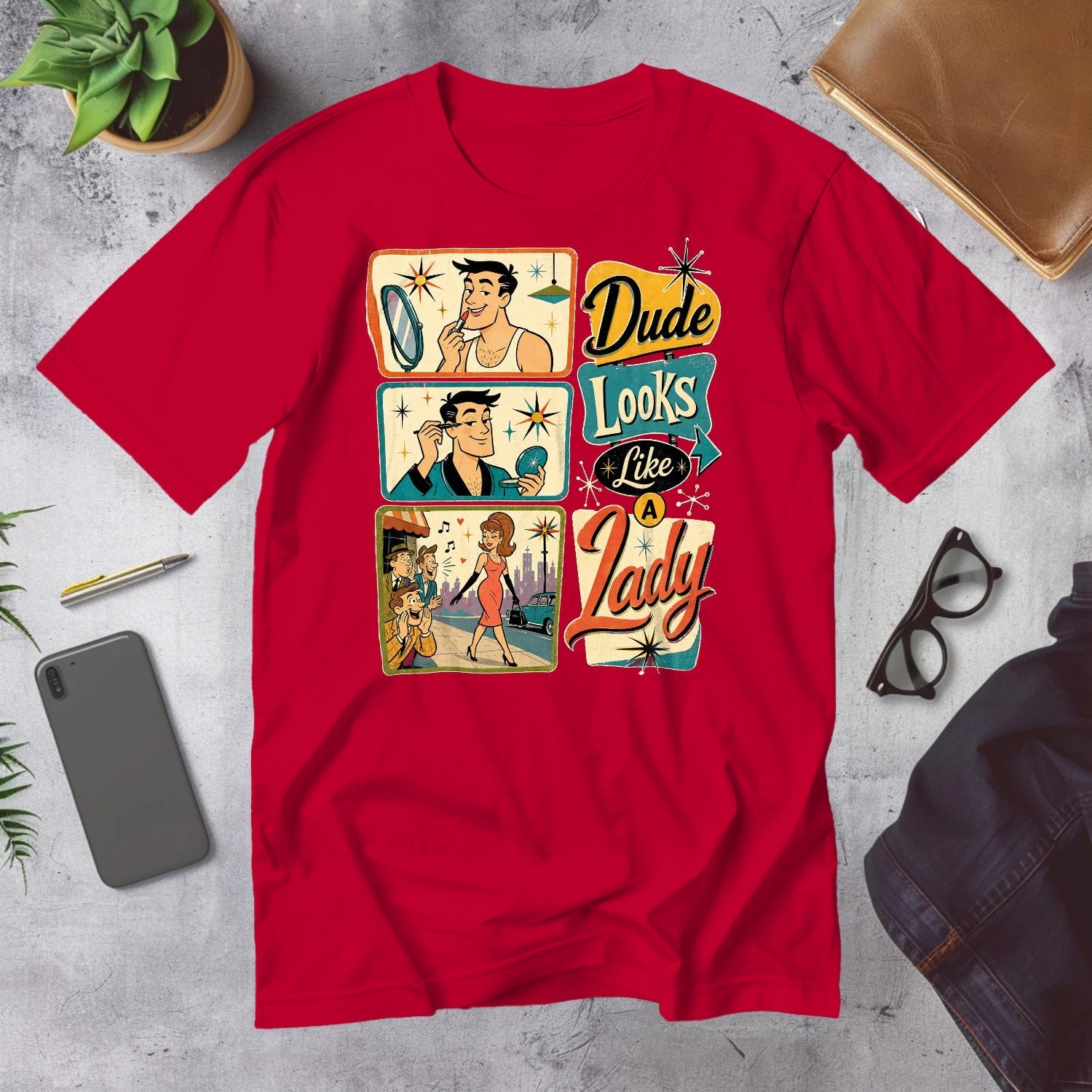 Mega Tees — Red