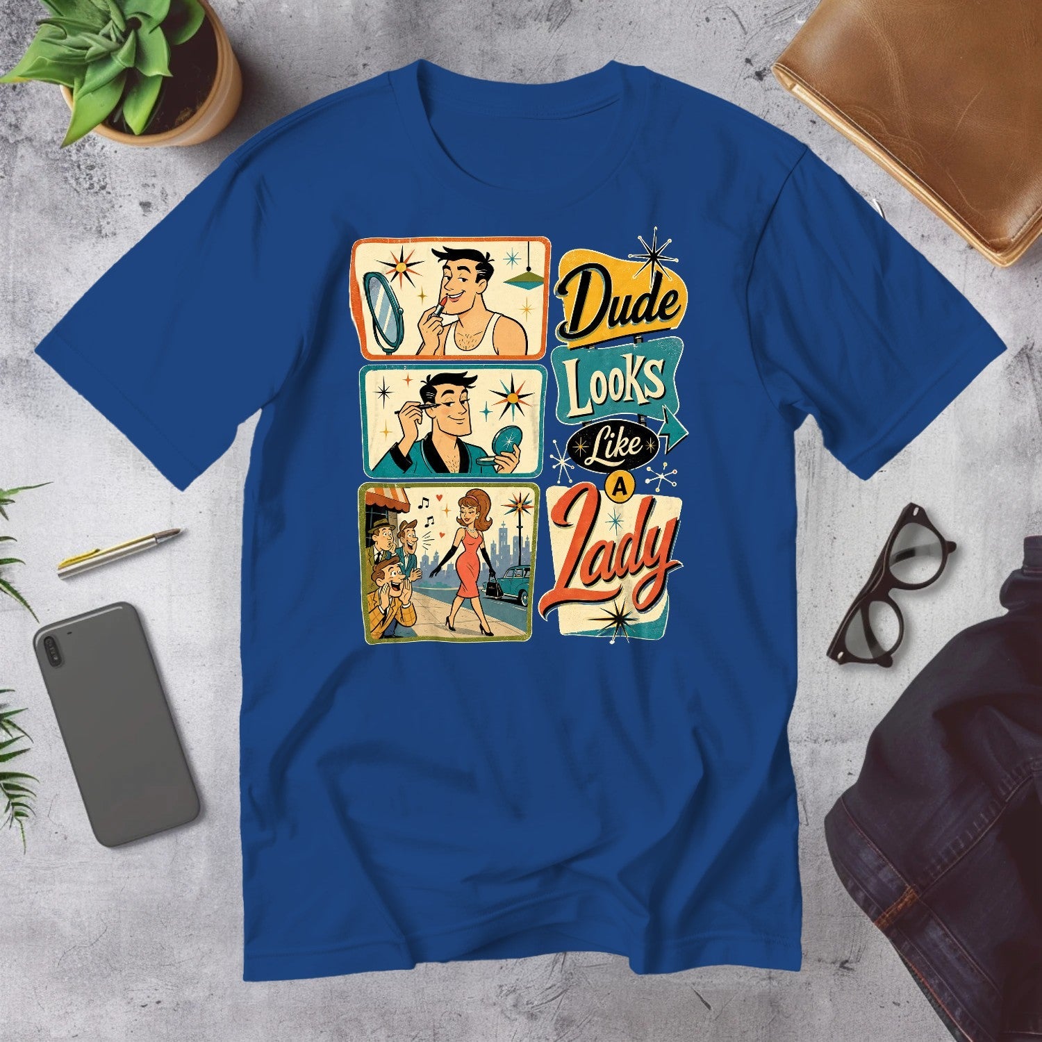 Mega Tees — Royal